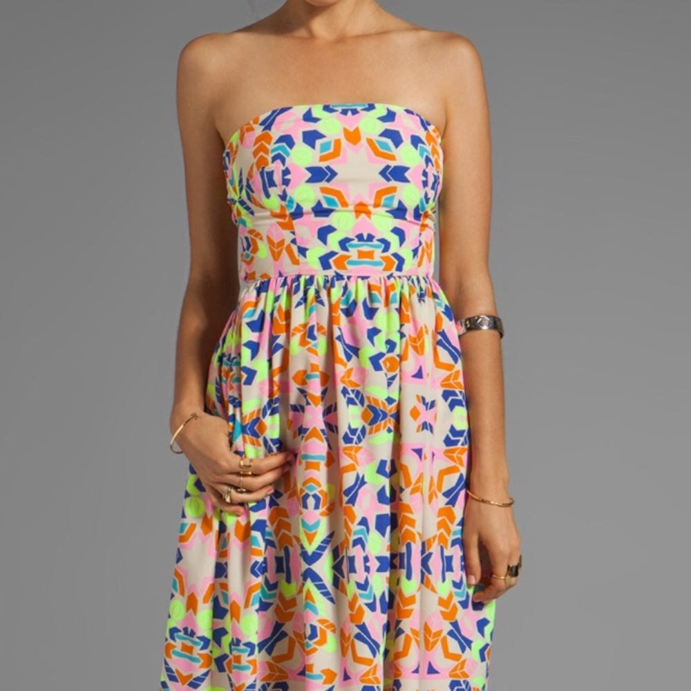 Mara Hoffman Strapless midi dress